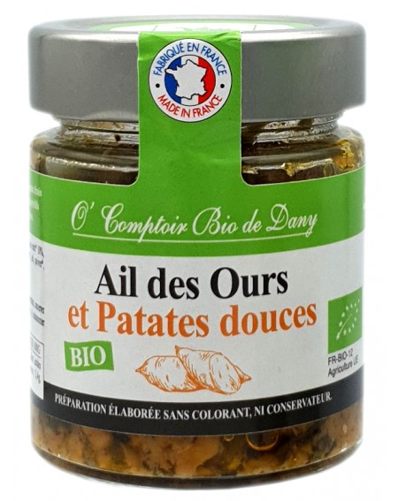 Tartinable Bio Ail des Ours Patate Douce