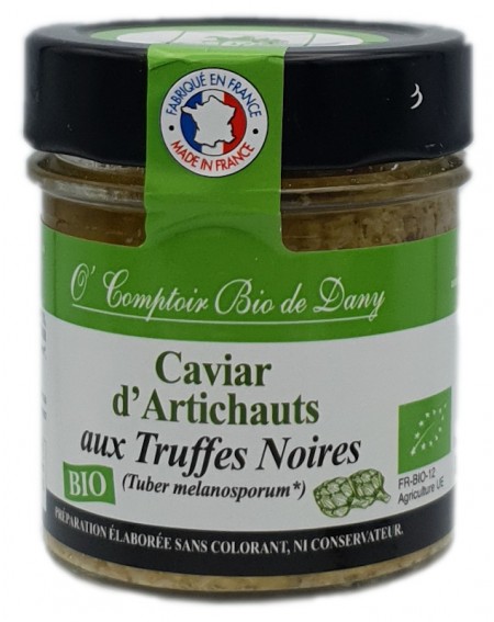 Caviar d'Artichauts aux Truffes Noires