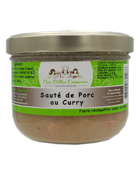 Sauté de Porc au Curry