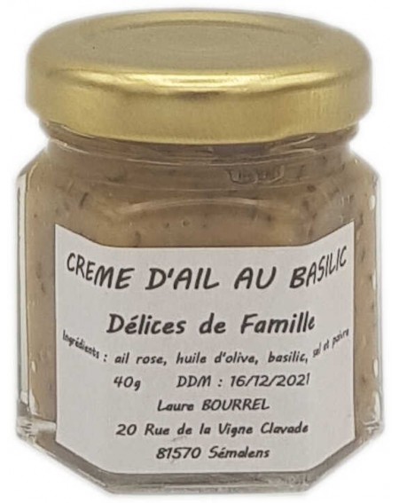 Crème d'Ail au Basilic